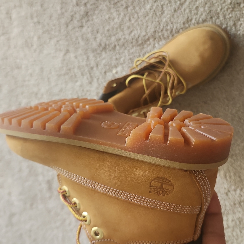 Timberland Wheat Nubuck Boots For Kids